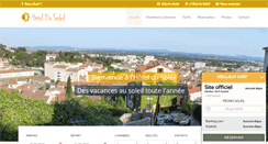 Desktop Screenshot of hotel-du-soleil.fr